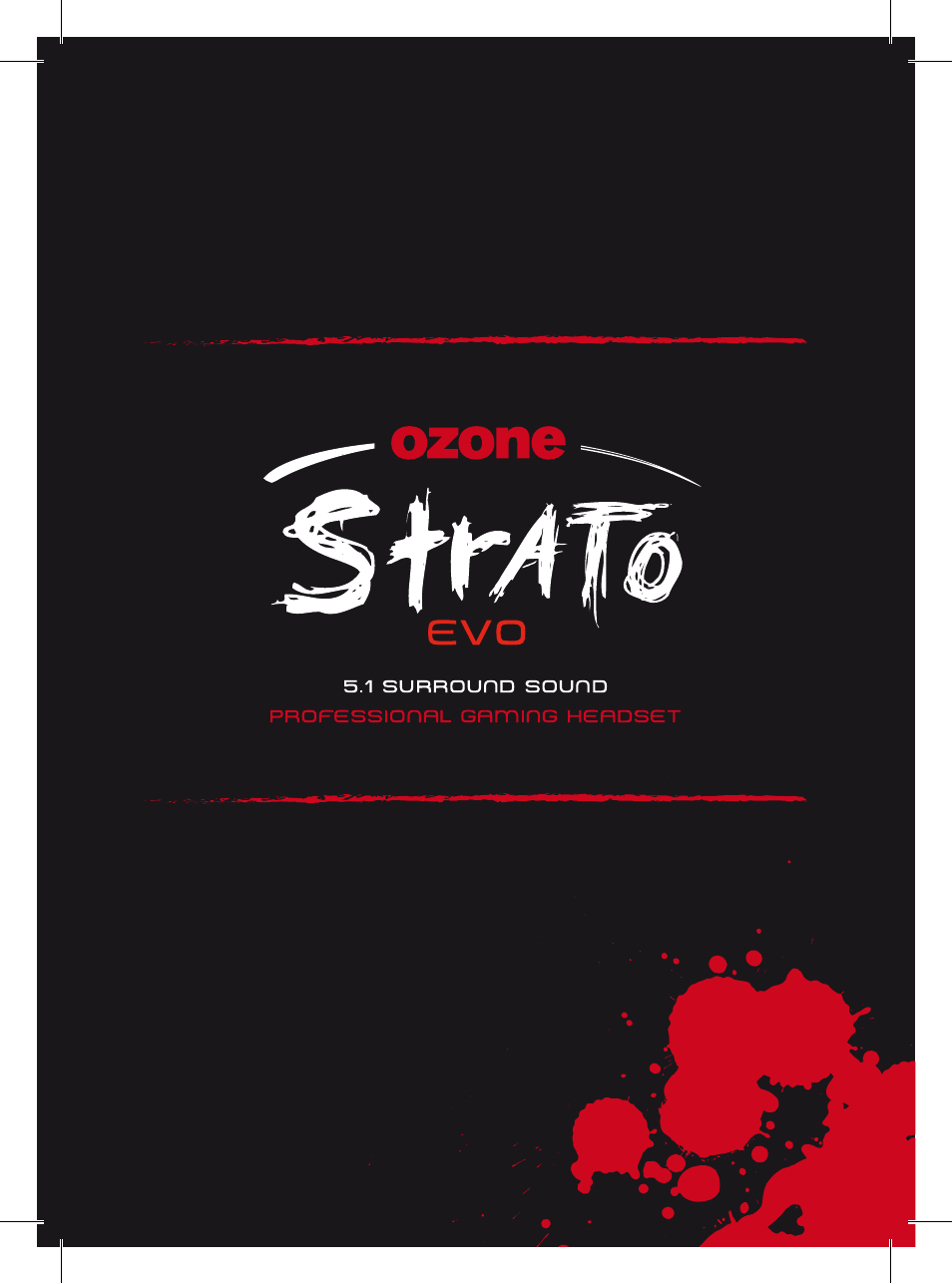 Ozone Gaming Strato EVO User Manual | 20 pages