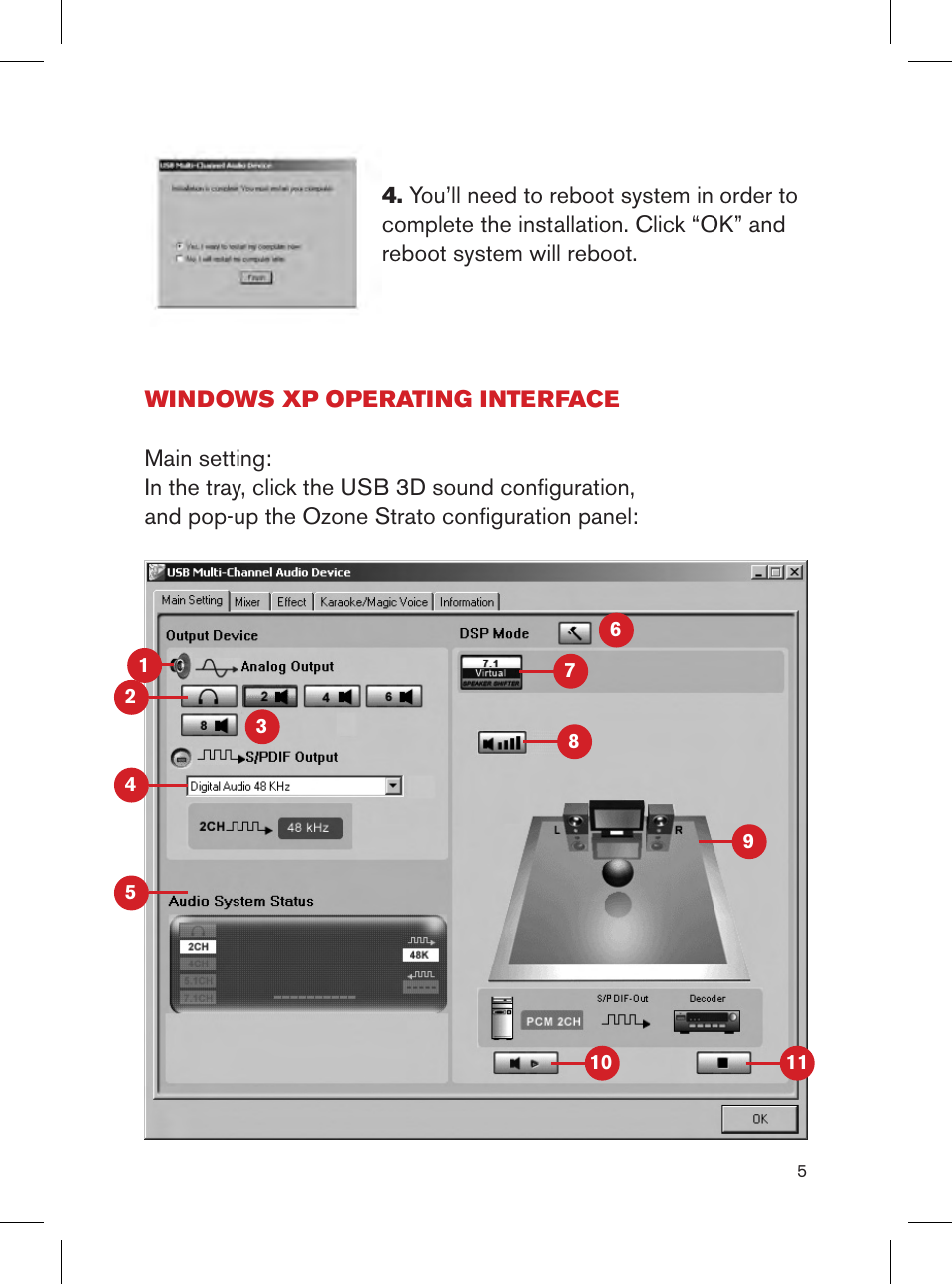 Ozone Gaming Strato EVO User Manual | Page 5 / 20