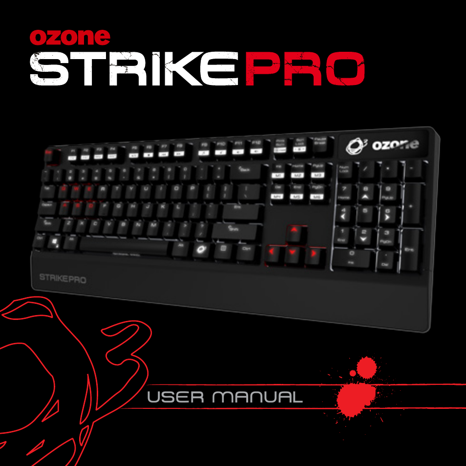 Ozone Gaming Strike PRO User Manual | 24 pages