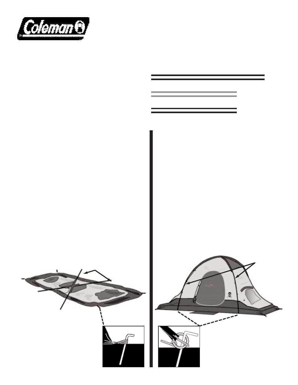 Coleman MONTANA 14'x7' User Manual | 2 pages