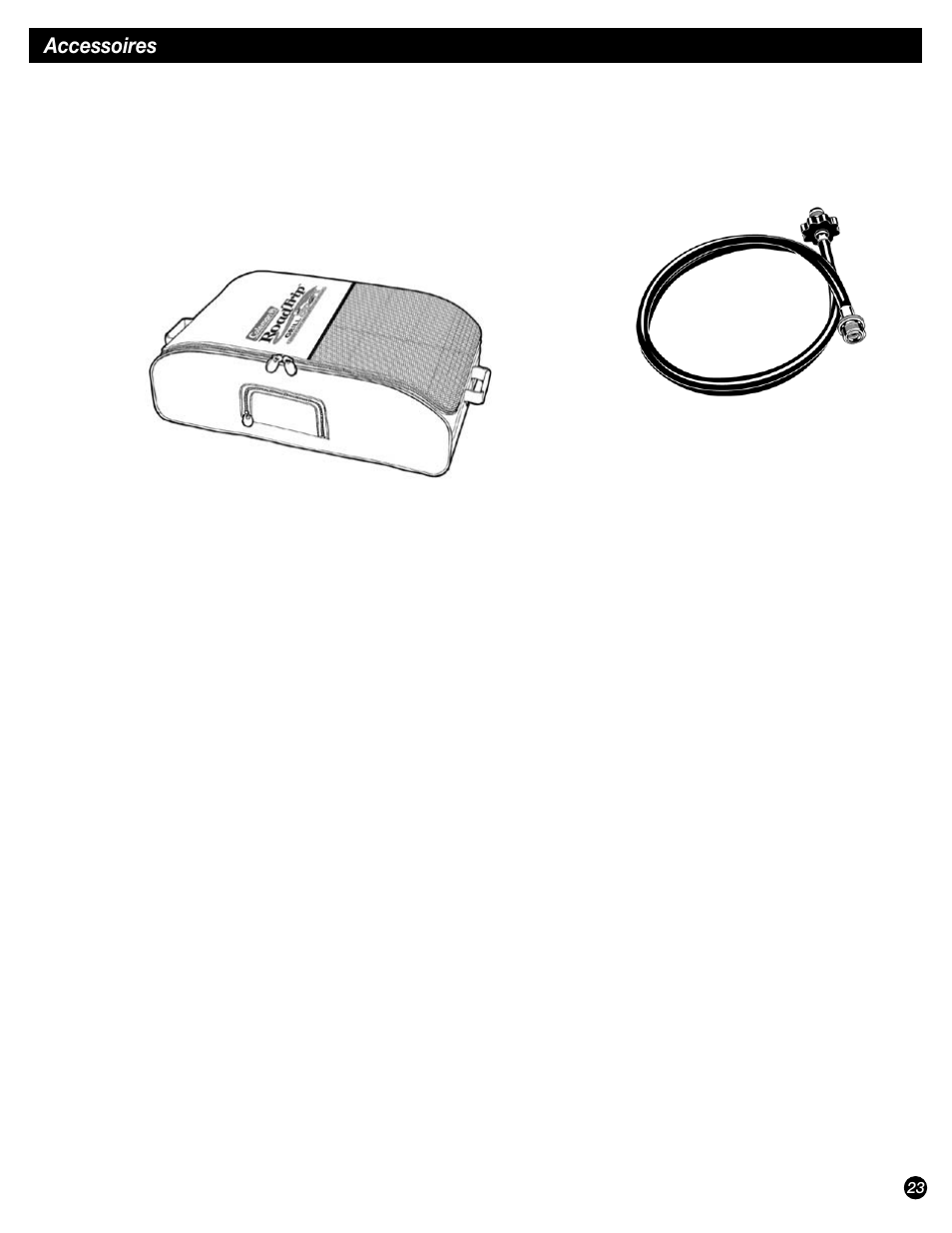 Accessoires | Coleman 9944 User Manual | Page 23 / 40