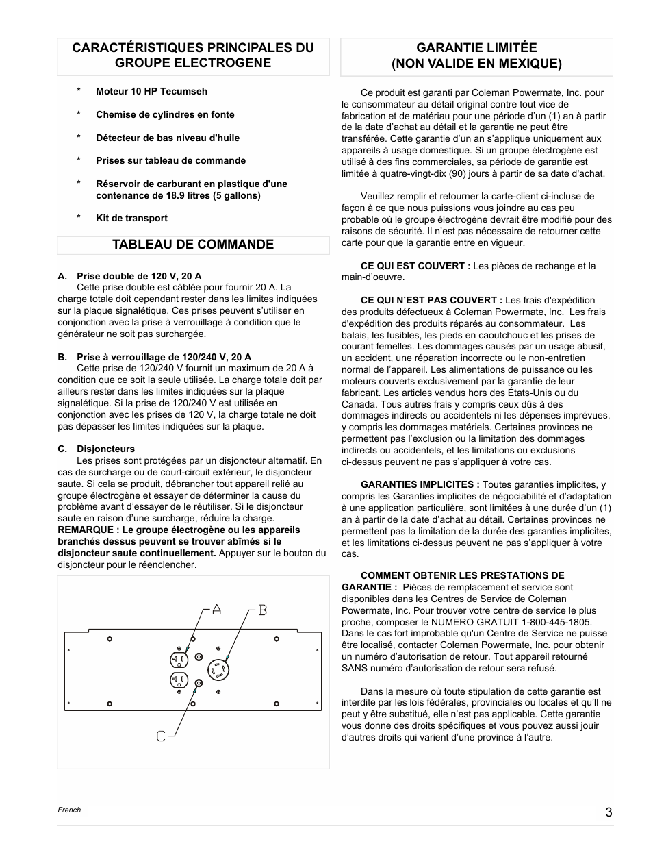 Powermate PM0525302.18 User Manual | Page 3 / 8