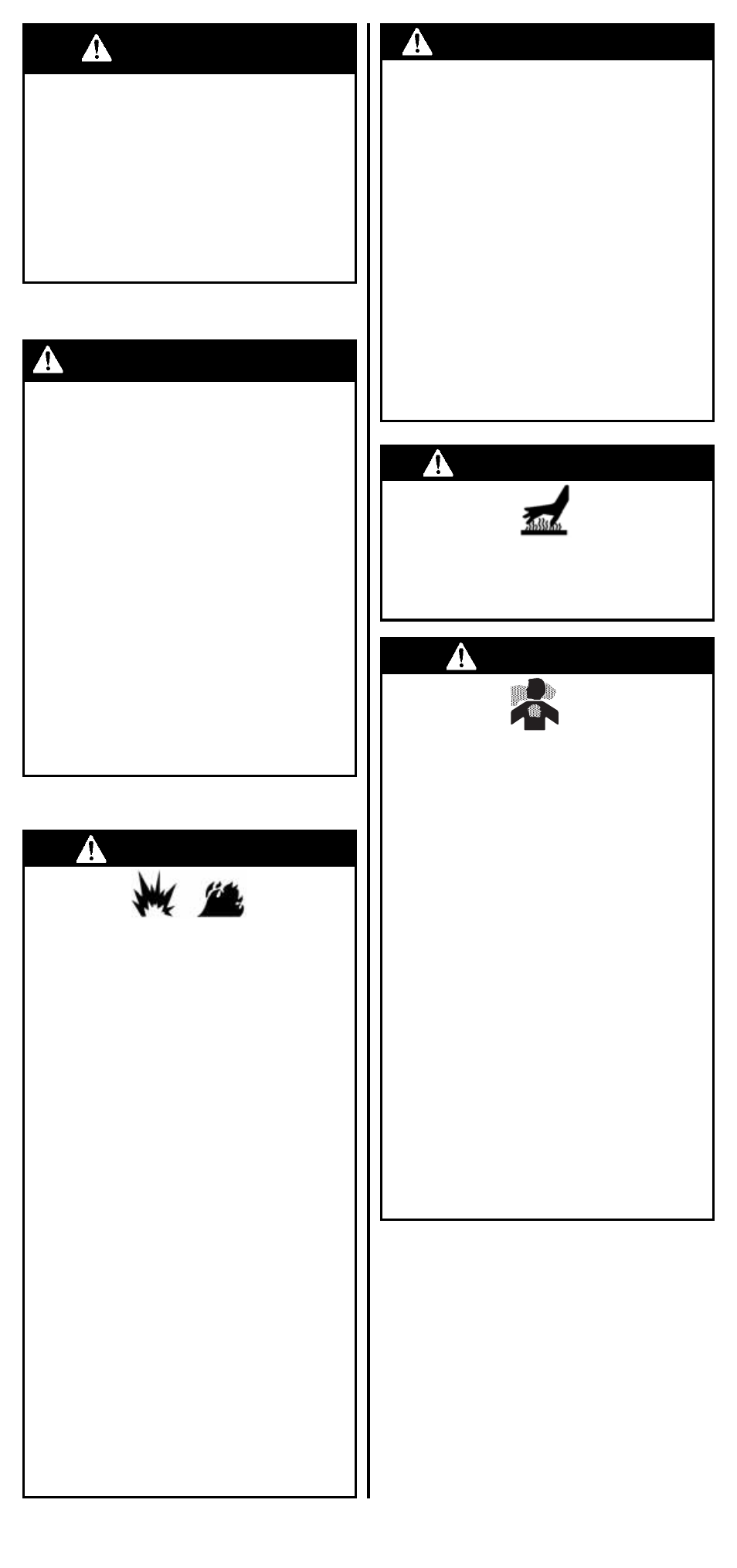 Peligro, Advertencia avertencia, Advertencia | Español-2 | Coleman 2600 Series User Manual | Page 19 / 28