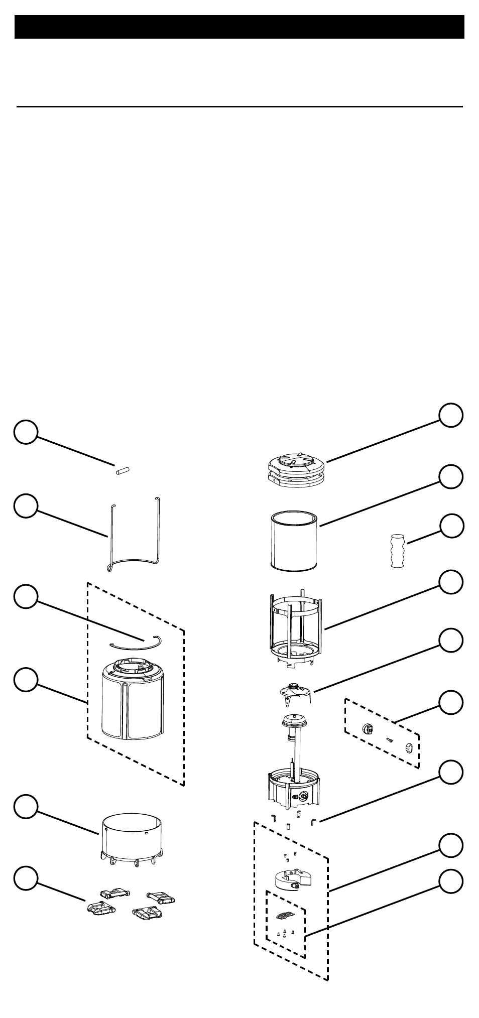 Español-9, Lista de piezas | Coleman 2600 Series User Manual | Page 26 / 28