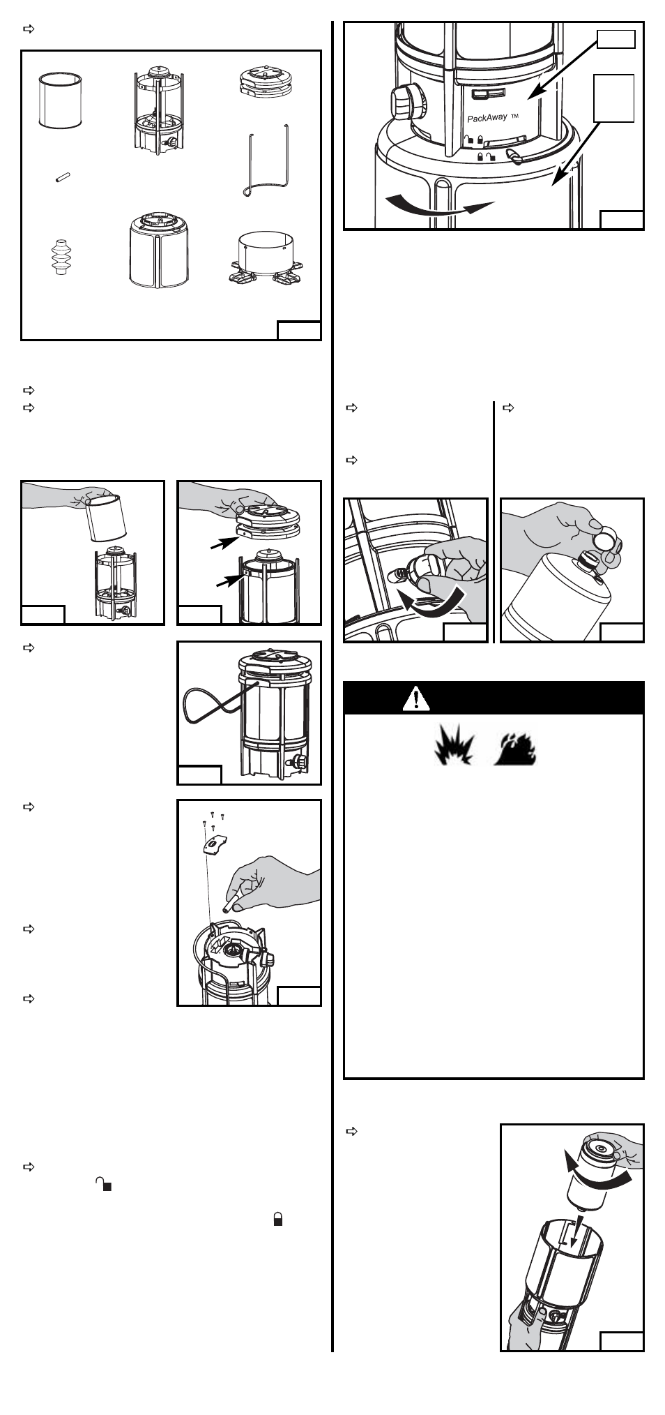 Danger, English-3 | Coleman 2600 Series User Manual | Page 4 / 28