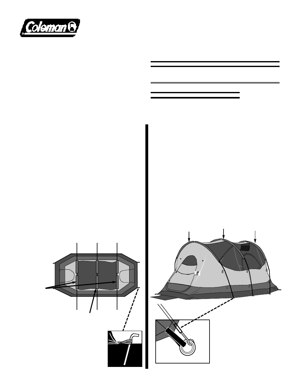 Coleman LAKE SIDE 9163-150 User Manual | 2 pages