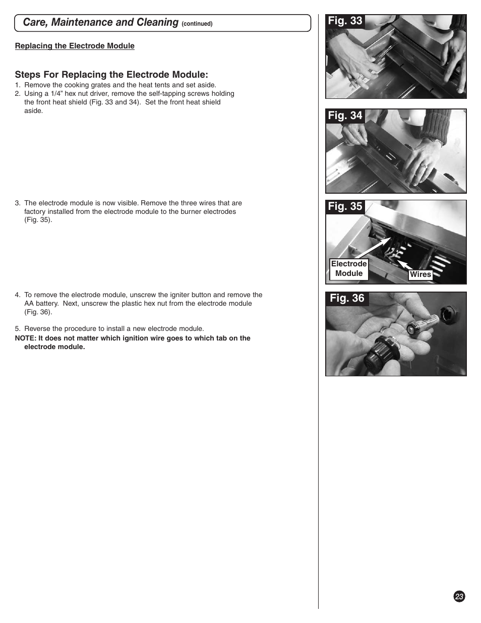 Fig. 36 | Coleman 8350 Series User Manual | Page 23 / 28