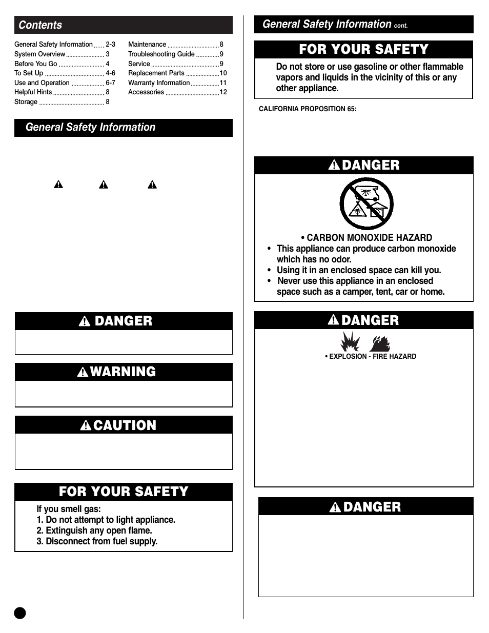 Coleman 2300-700 User Manual | Page 2 / 12