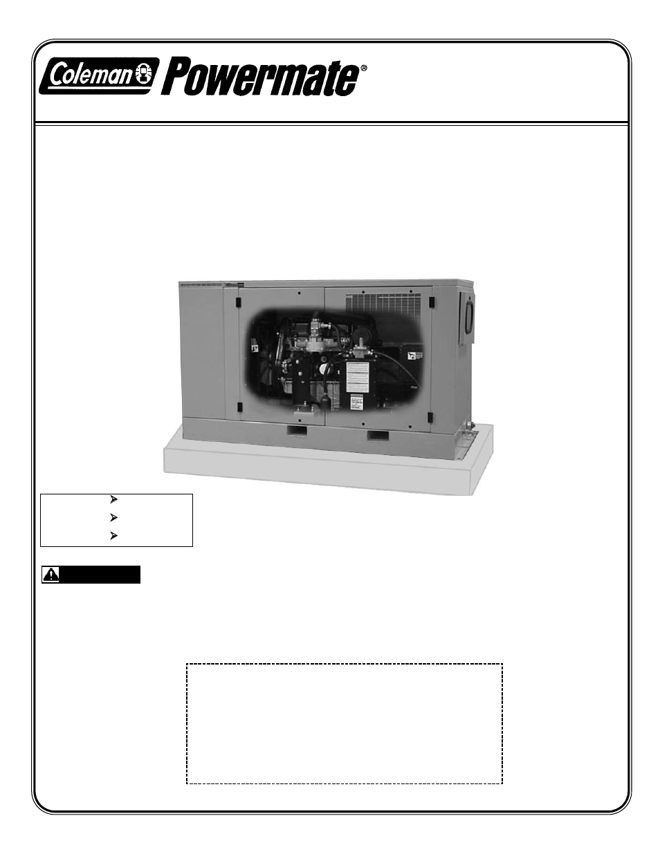 Coleman PM402511 User Manual | 32 pages