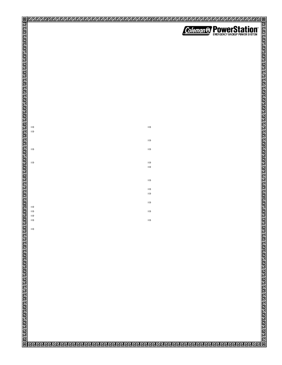 Coleman PM402511 User Manual | Page 21 / 32