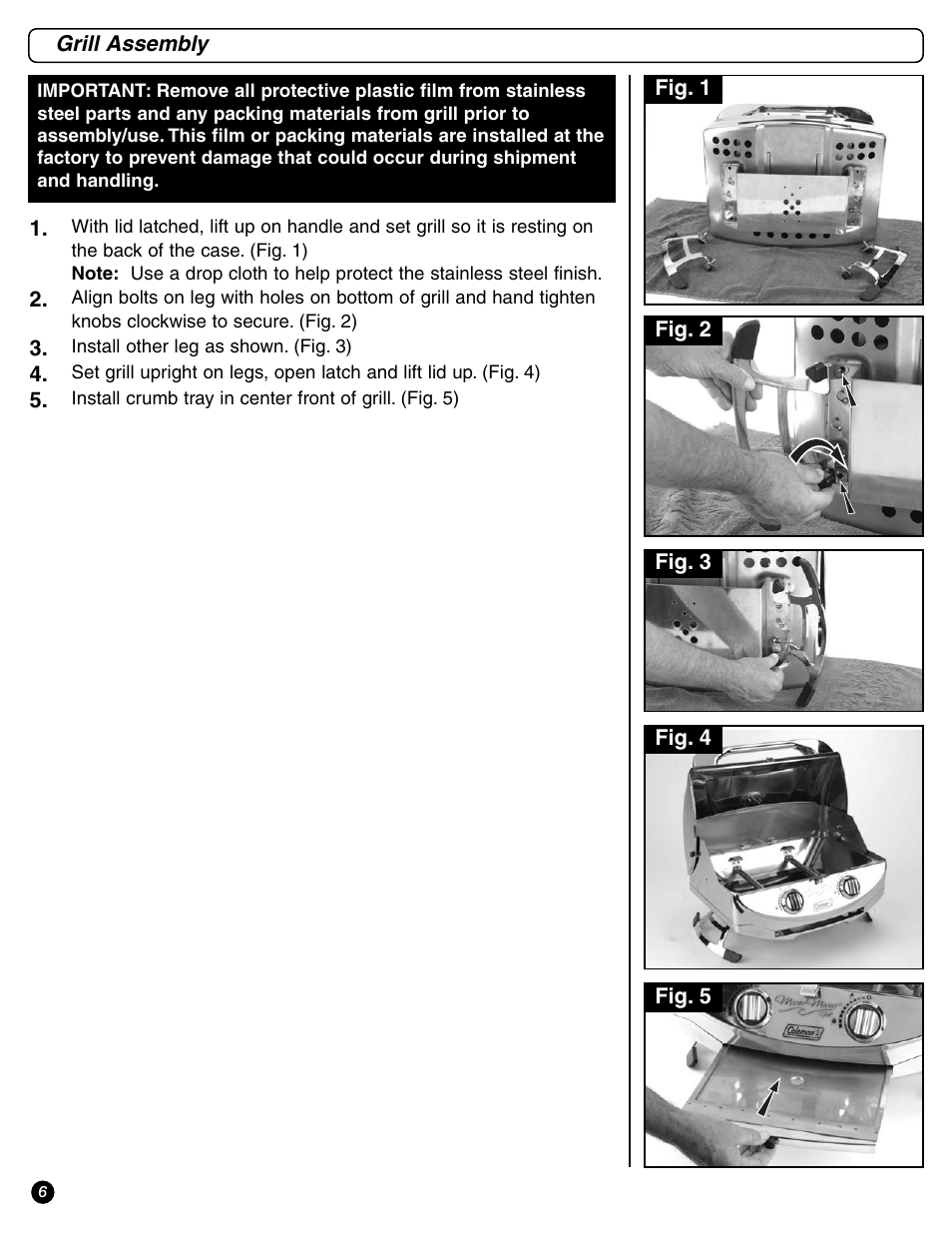 Coleman 9972 Series User Manual | Page 6 / 16