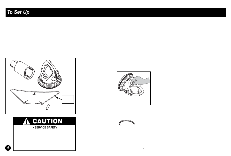 Caution | Coleman 5036 User Manual | Page 4 / 24