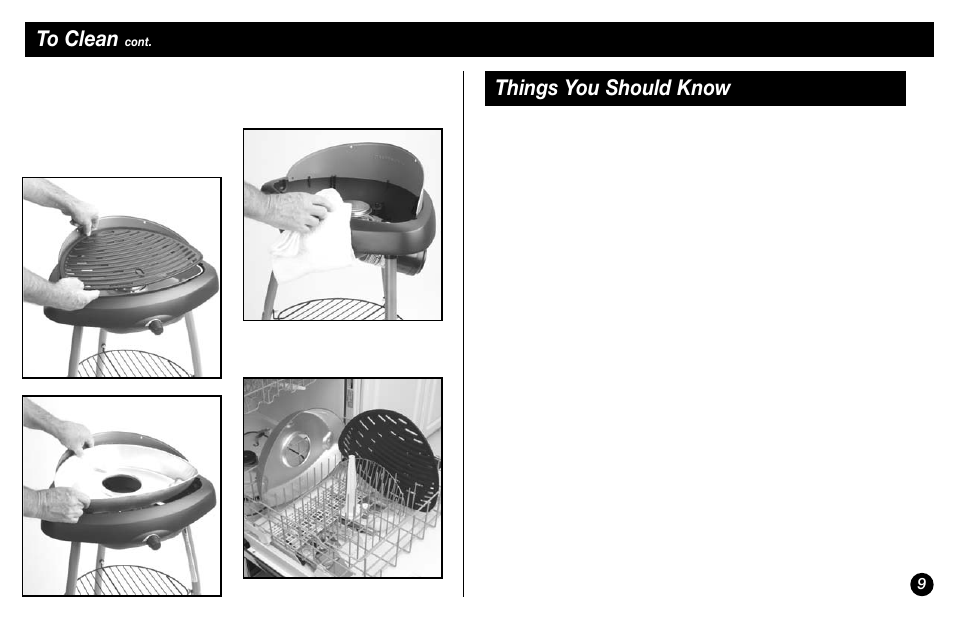 Things you should know | Coleman 9946 Series User Manual | Page 9 / 12