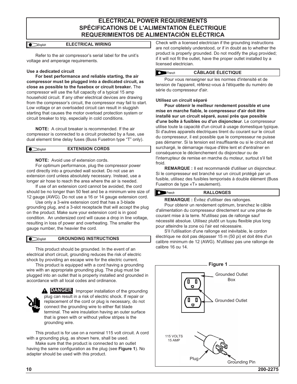 Coleman Air Compressors User Manual | Page 10 / 24