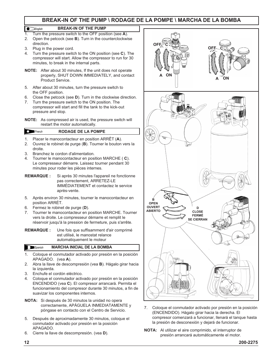 Coleman Air Compressors User Manual | Page 12 / 24