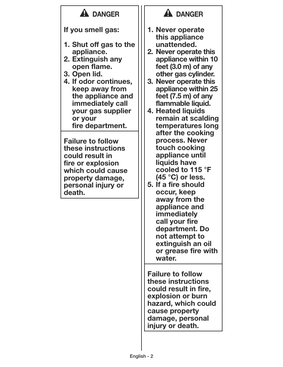 Coleman 9930 User Manual | Page 2 / 32