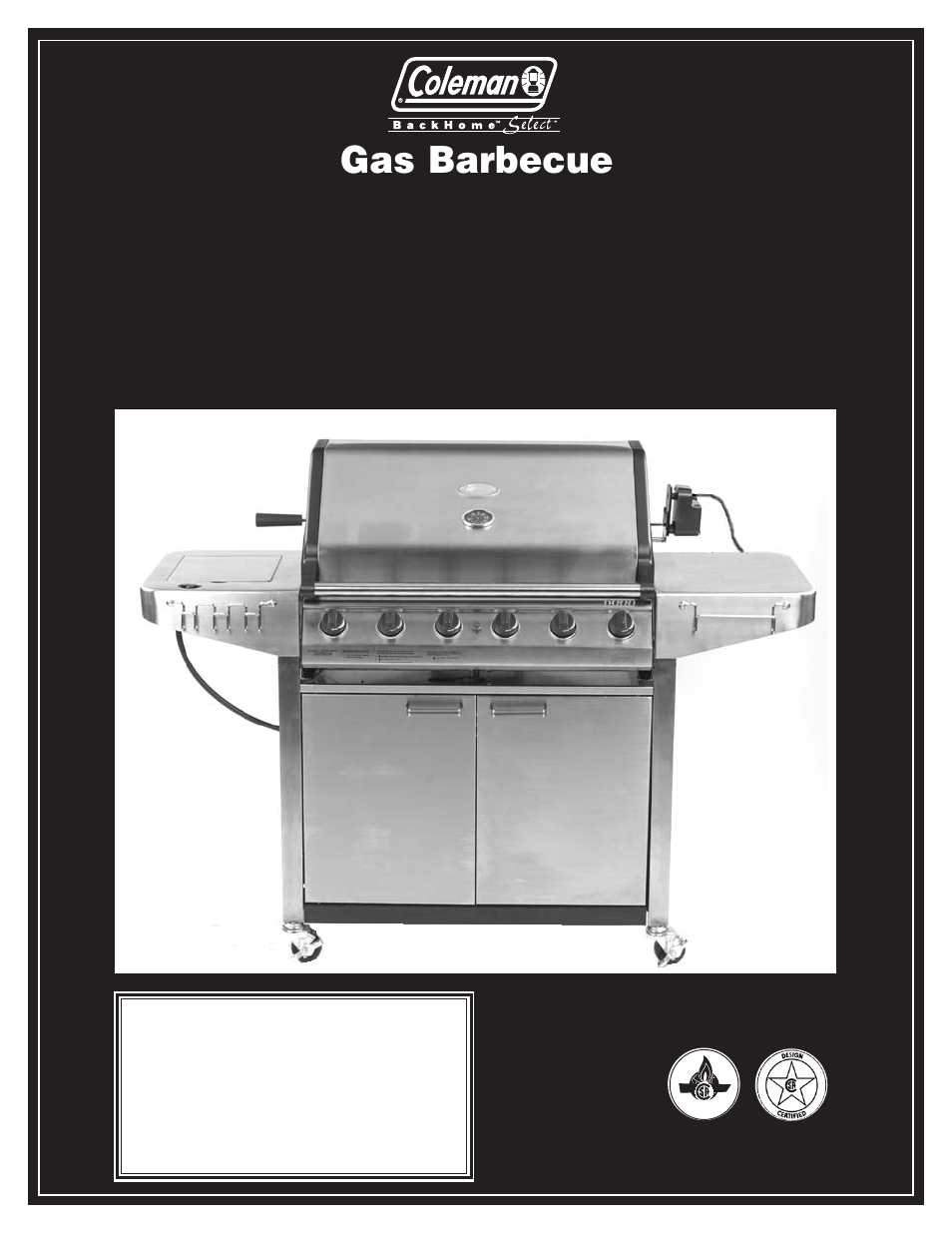 Coleman 9947A726 User Manual | 20 pages
