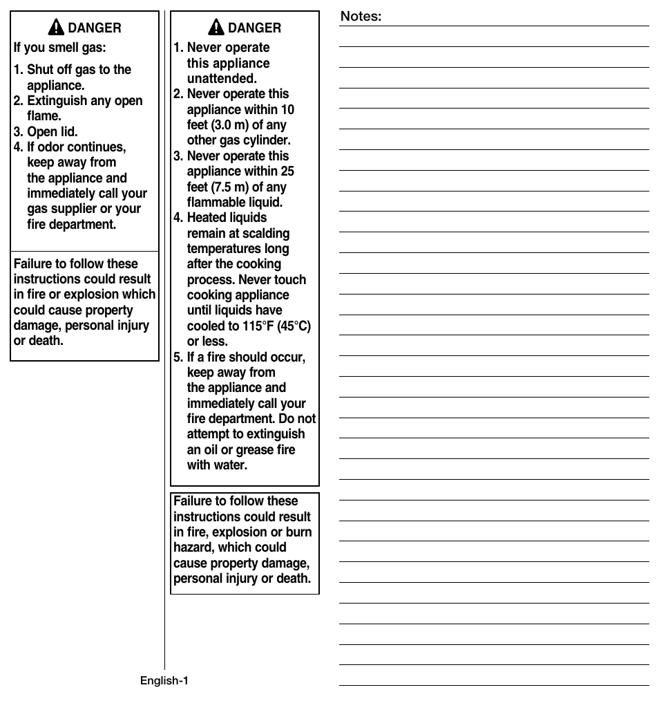 Coleman 9914 User Manual | Page 2 / 14