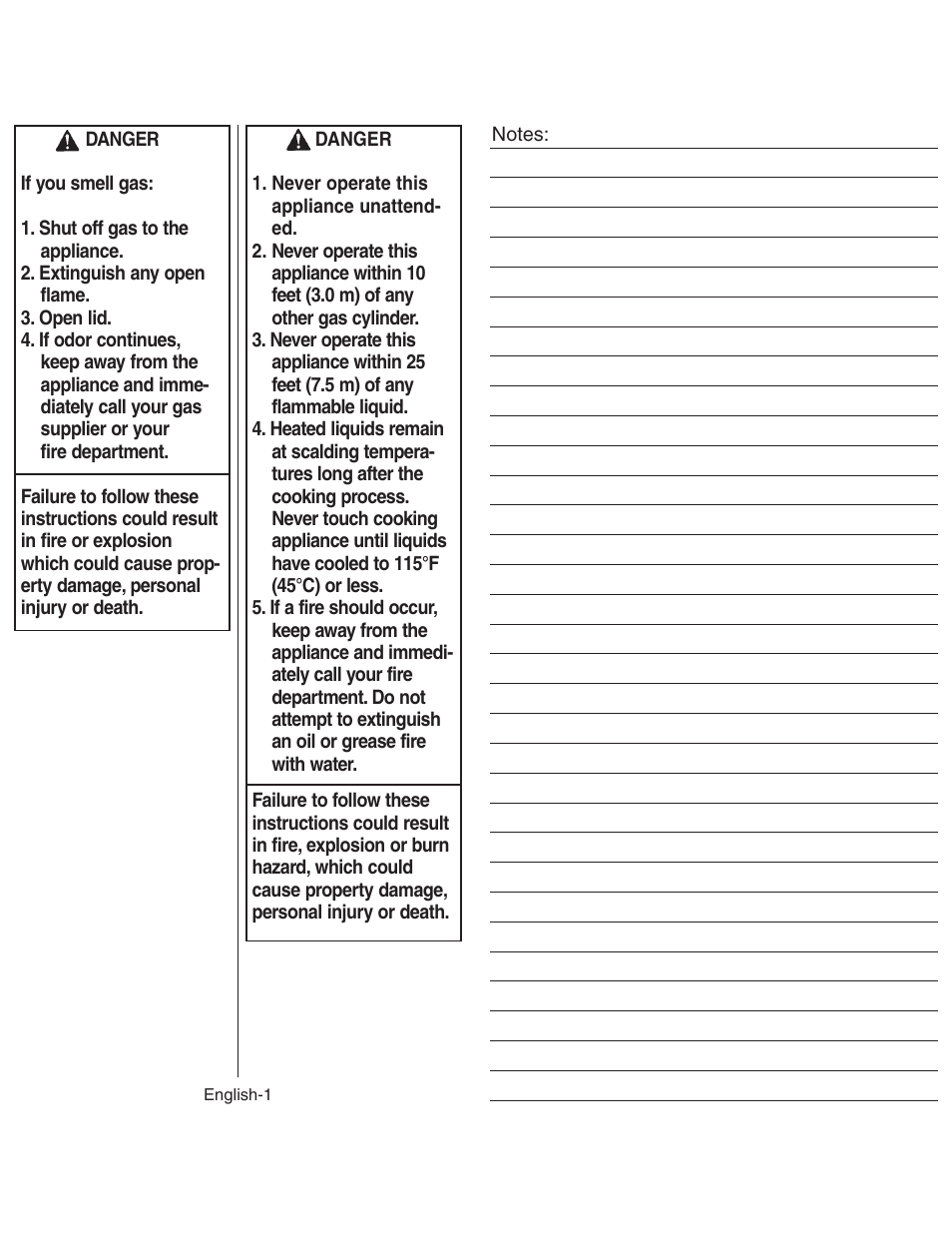 Coleman 9924 User Manual | Page 2 / 14