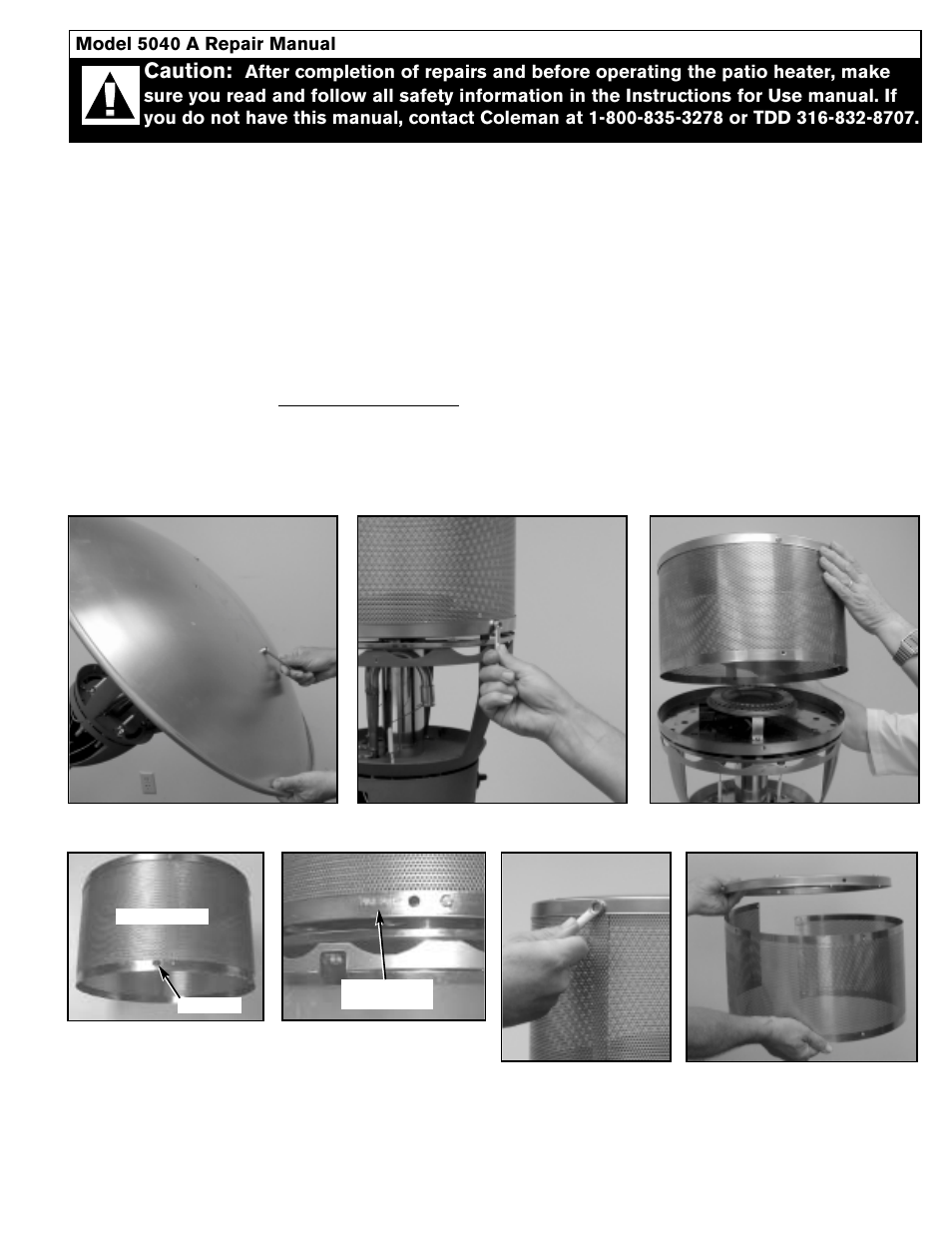 Figure 3-a figure 3-b | Coleman 5040 User Manual | Page 4 / 11