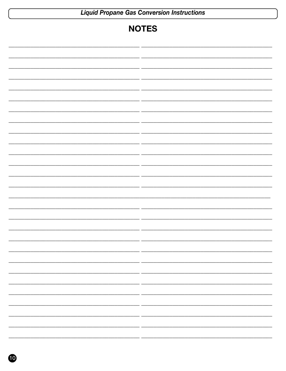 Coleman 9992-449 User Manual | Page 10 / 12