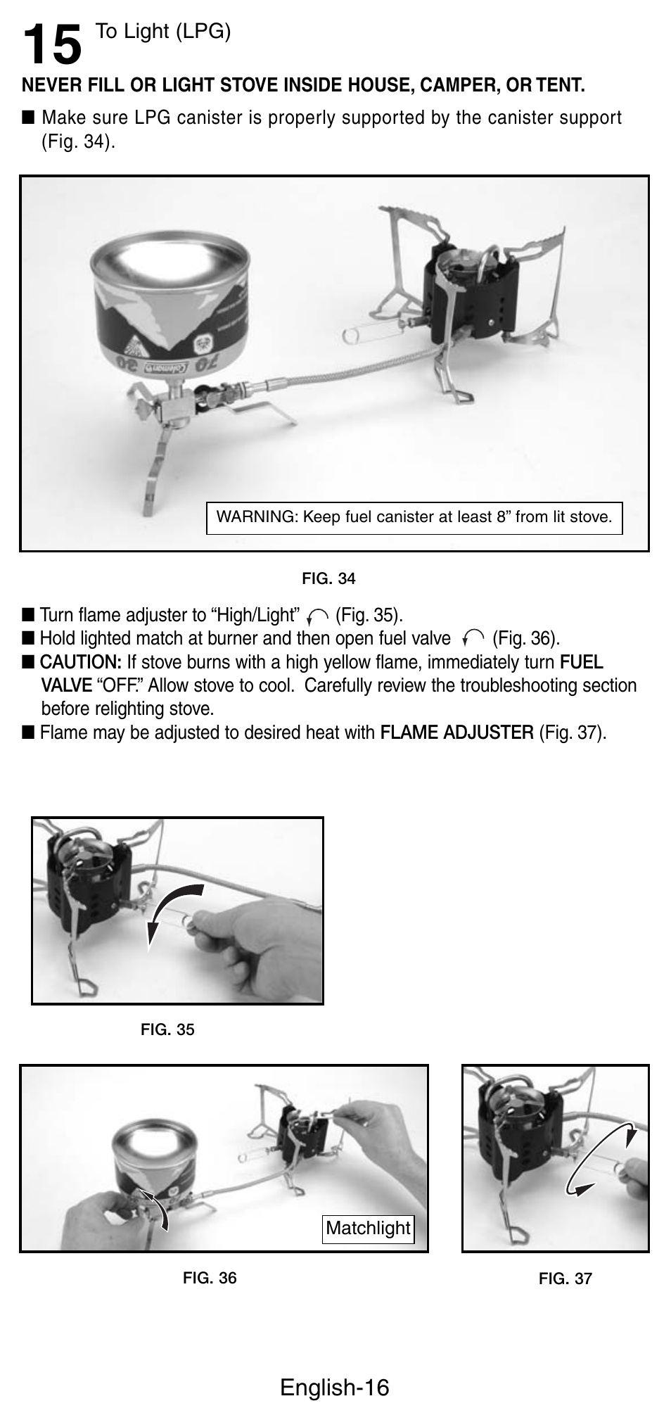 Coleman Denali 9790 User Manual | Page 17 / 28