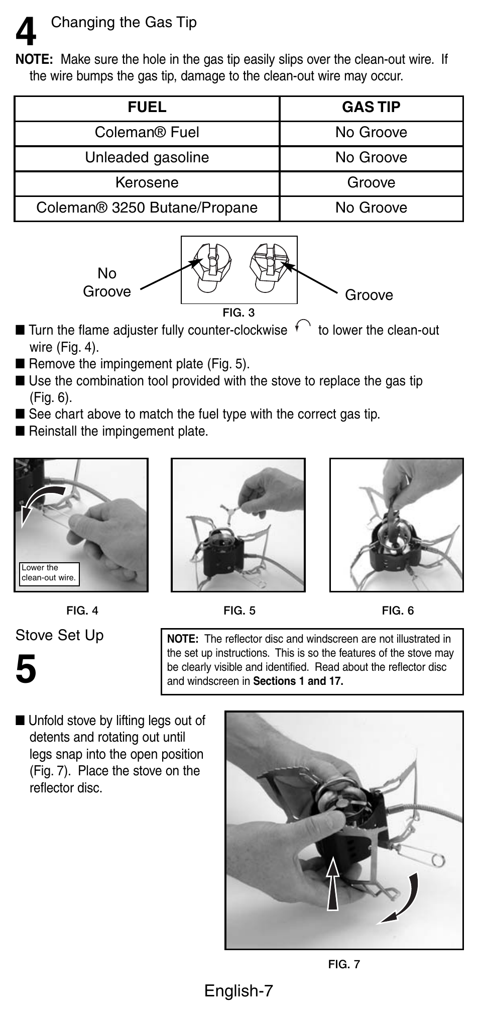 Coleman Denali 9790 User Manual | Page 8 / 28