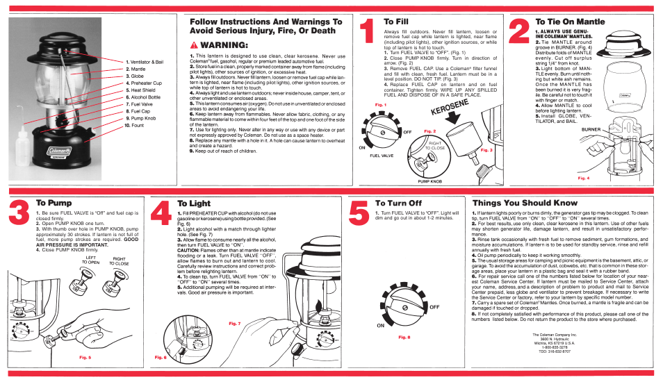 Coleman 639C700 User Manual | Page 2 / 2