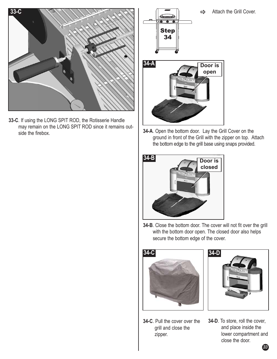 Coleman 7700 LP Gas Series User Manual | Page 33 / 48