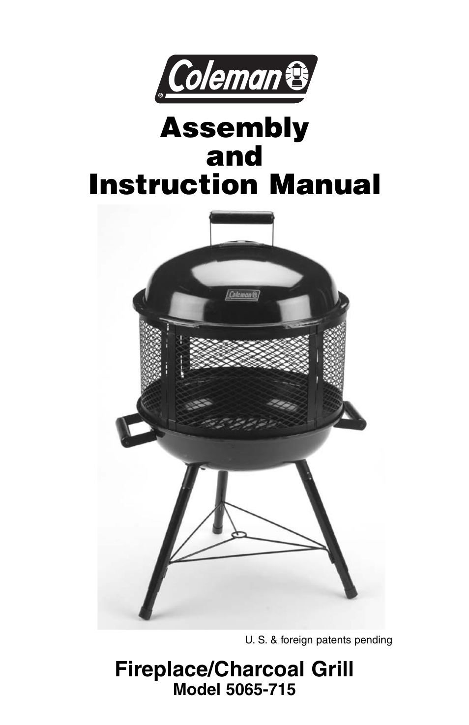 Coleman 5065-715 User Manual | 12 pages