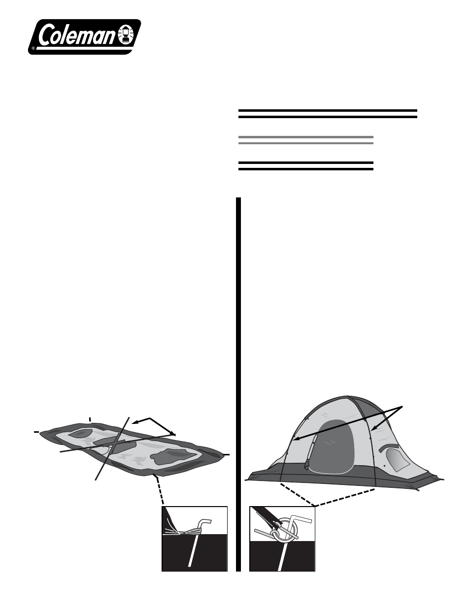 Coleman Montana 9279A147 User Manual | 2 pages