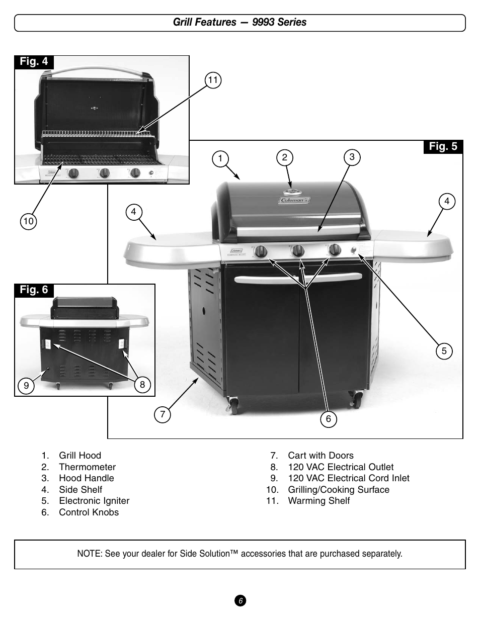 Coleman 9993 Series User Manual | Page 6 / 24