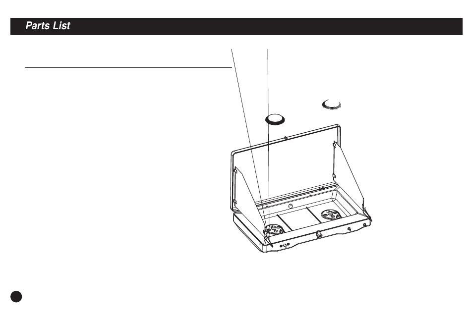 Parts list | Coleman Propane Stoves User Manual | Page 8 / 32