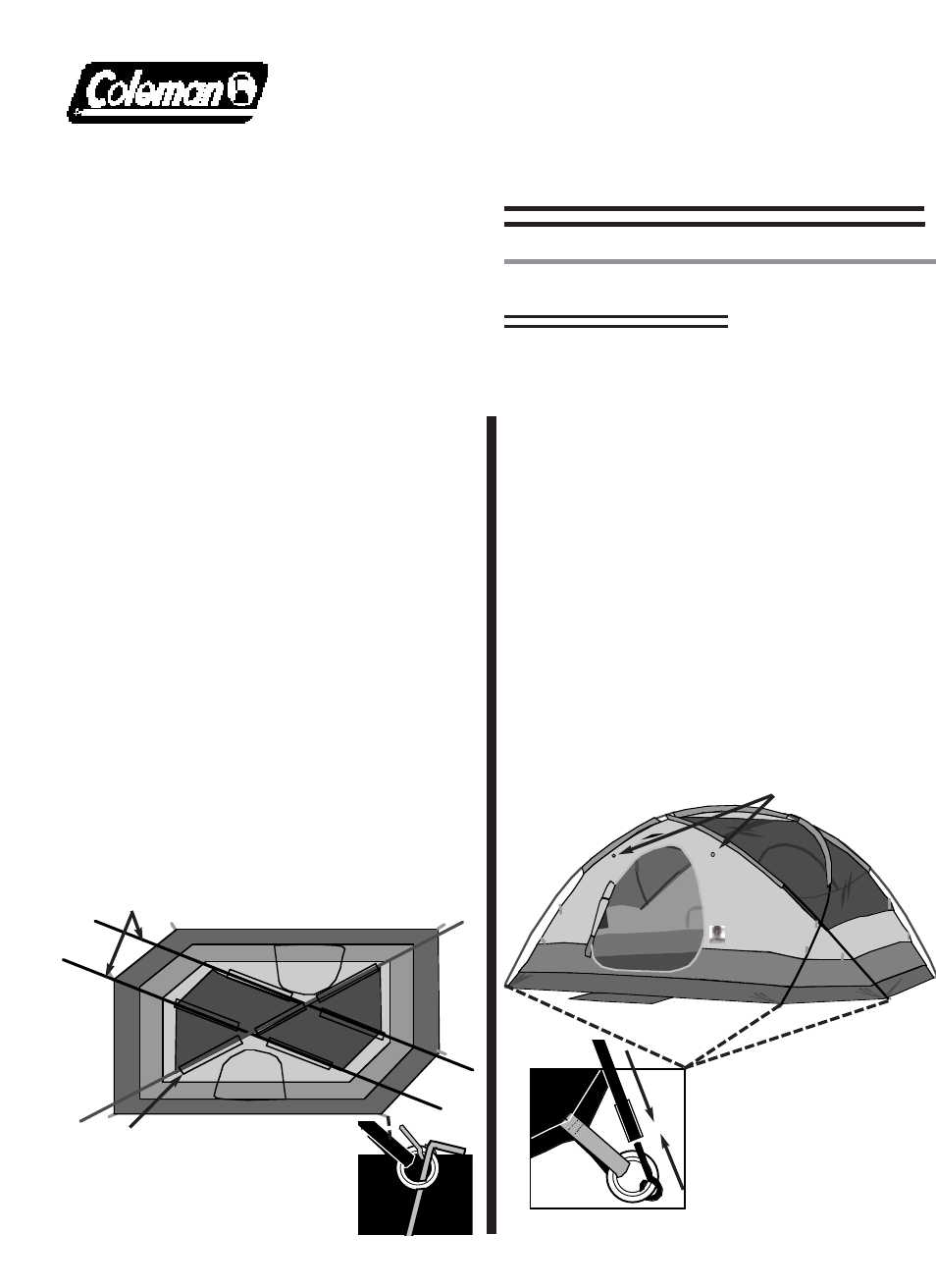 Coleman TACOMA 9277-139 User Manual | 2 pages