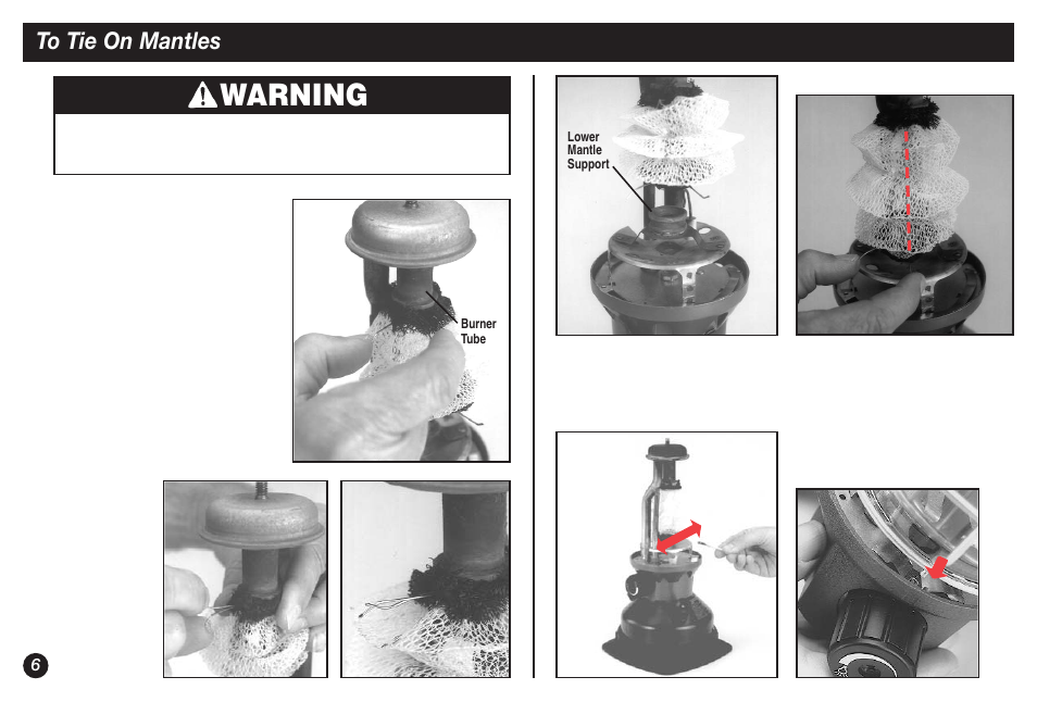 Warning | Coleman NORTHSTAR 2500A User Manual | Page 6 / 32
