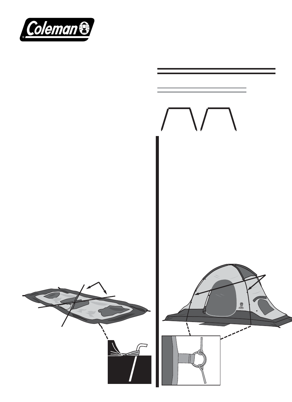 Coleman MONTANA BIG SKY 9278B247 User Manual | 2 pages