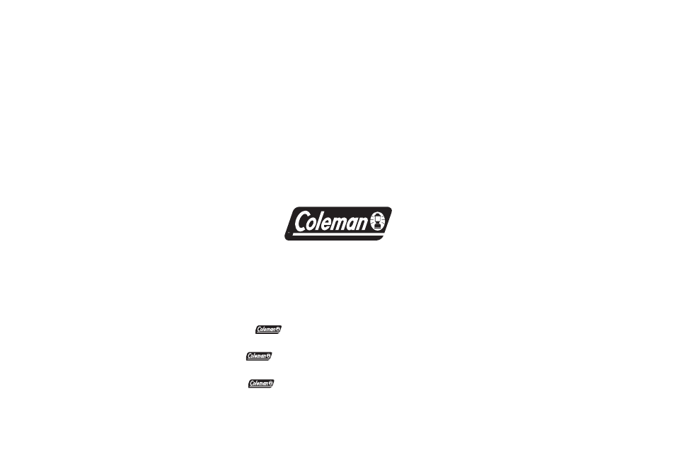 Coleman 9921B User Manual | Page 32 / 32