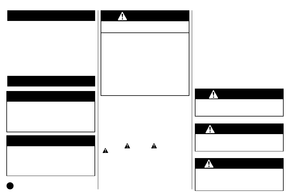 Warning, For your safety, Danger | Caution | Coleman Model 5035 User Manual | Page 2 / 24