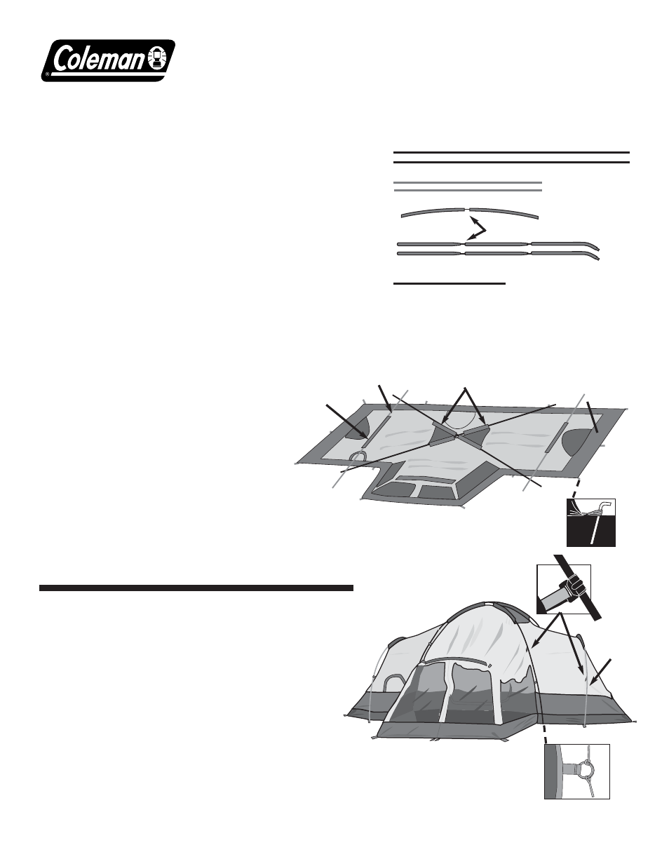 Coleman 16'X13' User Manual | 2 pages