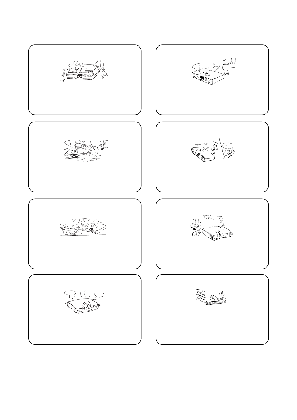 Safety precautions | Califone DVD105 User Manual | Page 5 / 23