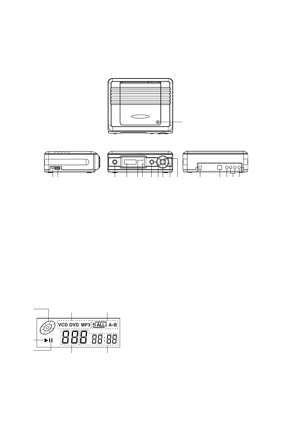 Getting started | Califone DVD105 User Manual | Page 9 / 23