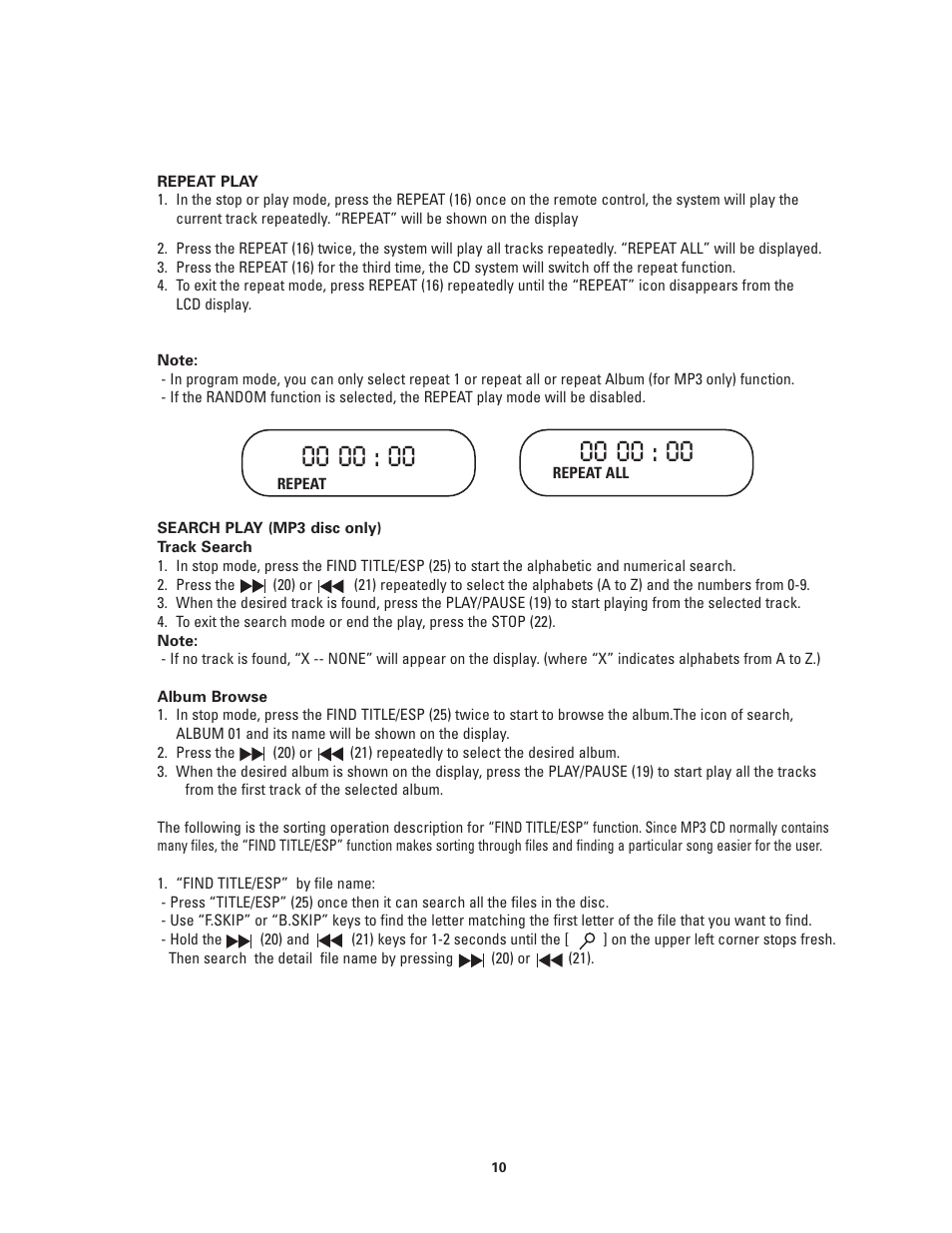 Califone 2385-03 User Manual | Page 10 / 19