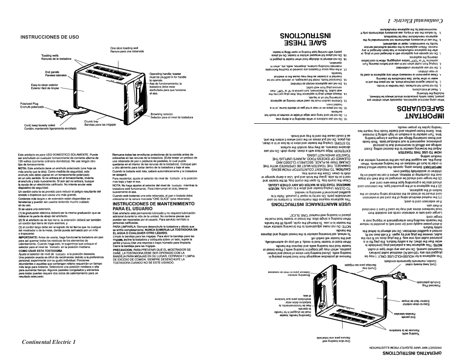 Continental CE23411 User Manual | Page 4 / 4