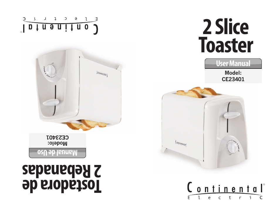 Continental Electric CE23401 User Manual | 6 pages