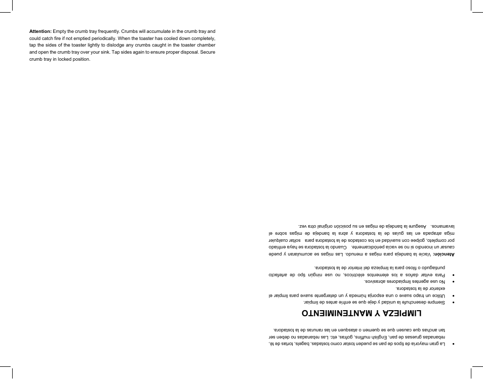 Using your toaster, Lim pie za y ma nte nim ien to, One year limited warranty | Continental Electric CE23401 User Manual | Page 6 / 6