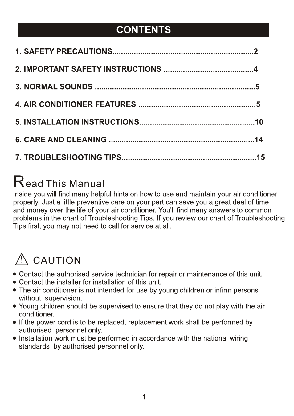 Continental Electric CE11153 User Manual | Page 2 / 48