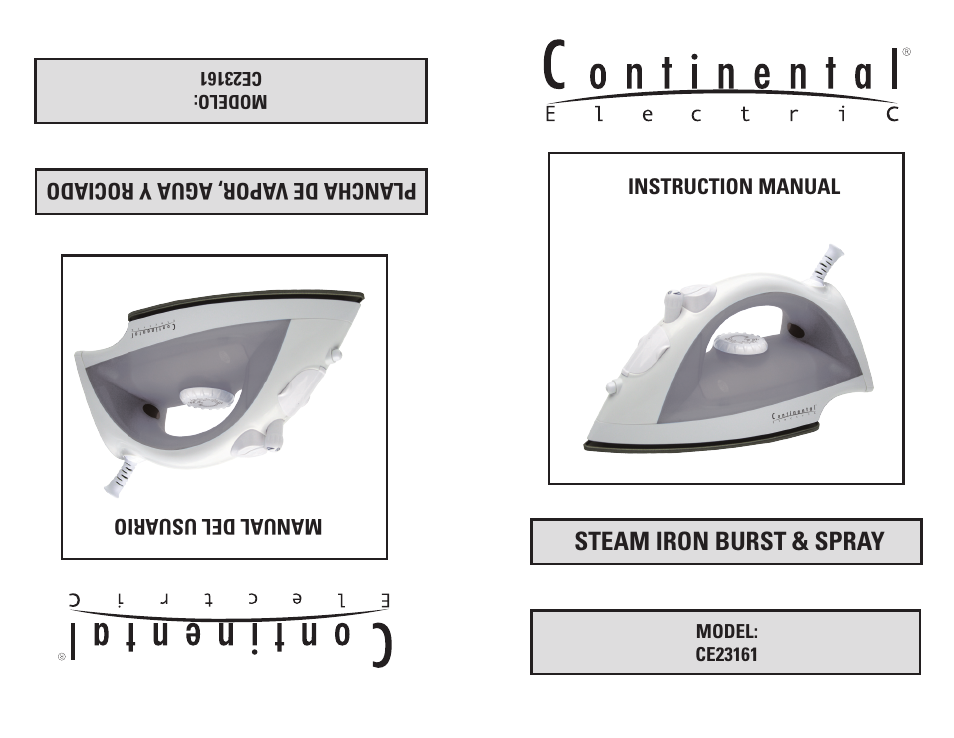 Continental CE23161 User Manual | 12 pages