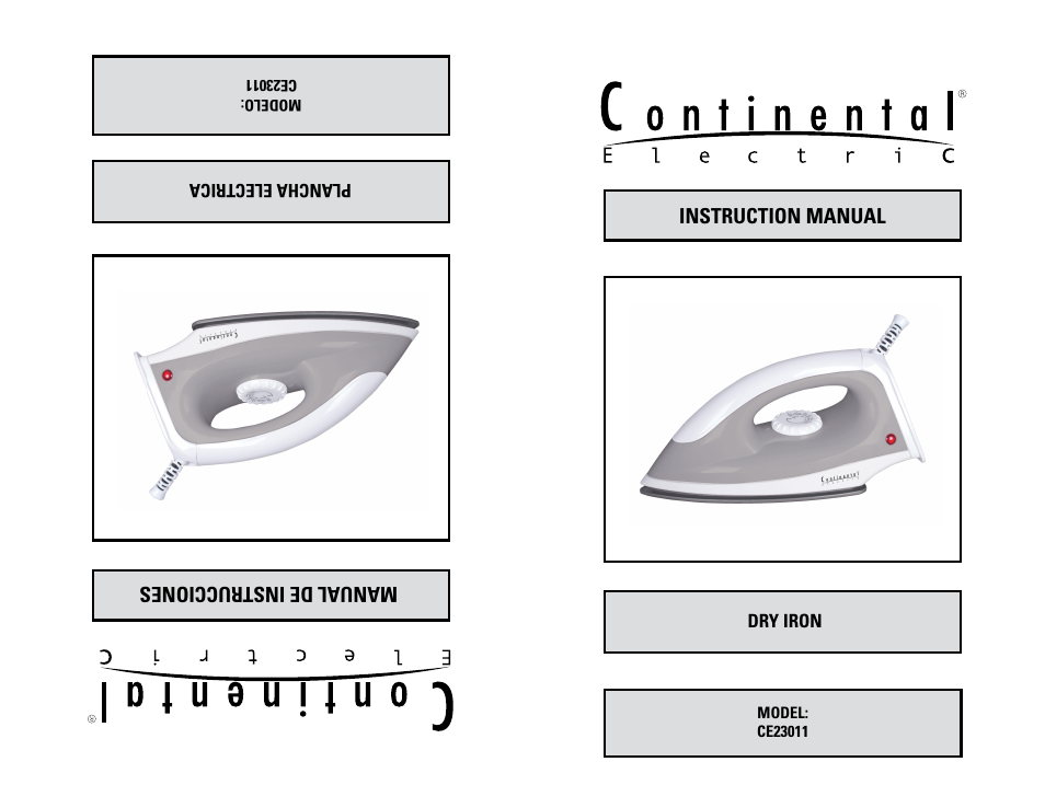 Continental Electric CE23011 User Manual | 4 pages