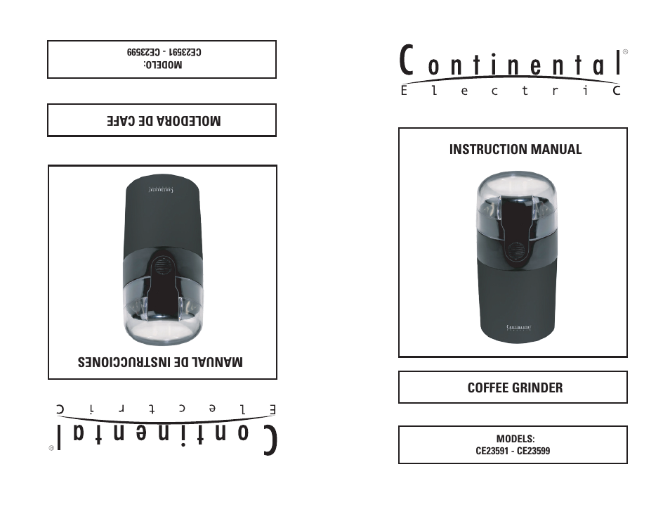 Continental Electric CE23591 User Manual | 4 pages