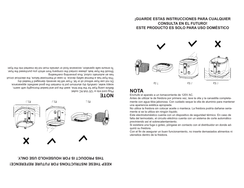 Nota | Continental Electric CE23379 User Manual | Page 11 / 16